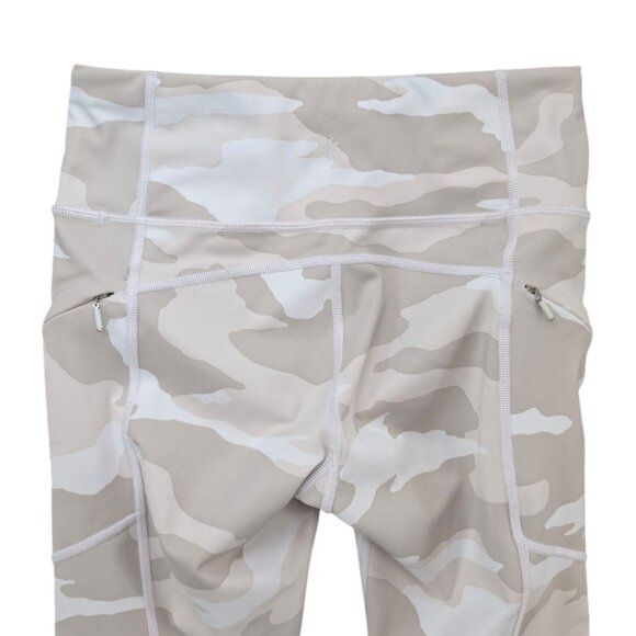 Athleta Powerlift Camo Contender 7/8 Tight Womens Grey White Legging Pants Sz XS - Picture 4 of 11
